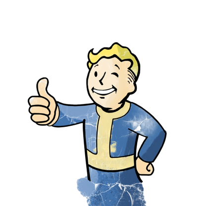 Vault Boy Thumbs Up
